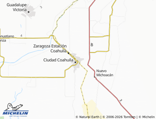 MICHELIN Luis B. Sánchez map - ViaMichelin