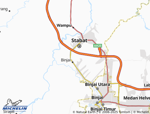 MICHELIN Banyumas map - ViaMichelin