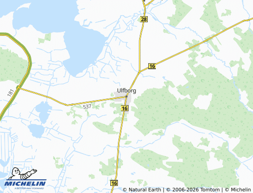 Kaart MICHELIN Ulfborg - ViaMichelin