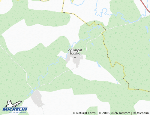 MICHELIN-Landkarte Zyukayka - ViaMichelin