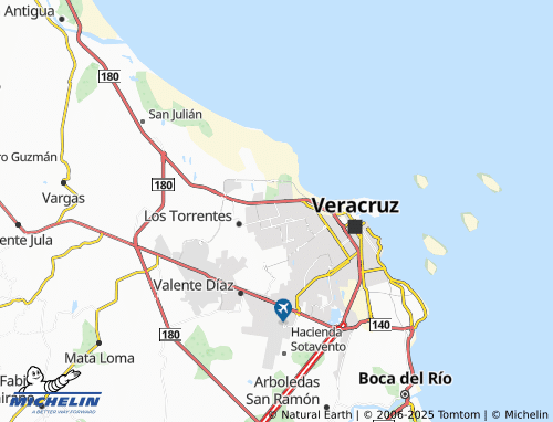 MICHELIN Fovissste map - ViaMichelin