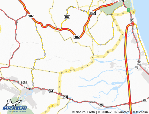 MICHELIN Rafaq map - ViaMichelin