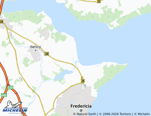 MICHELIN Høl map - ViaMichelin