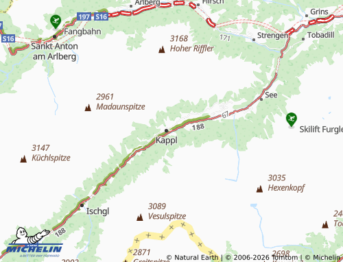 MICHELIN Lochau map - ViaMichelin