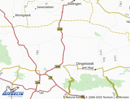MICHELIN-Landkarte Vogelsdorf - ViaMichelin