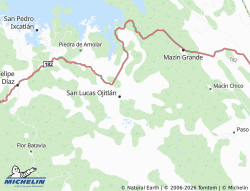 Mapa MICHELIN Segunda Sección - ViaMichelin