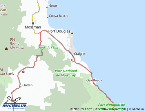 MICHELIN Craiglie map - ViaMichelin