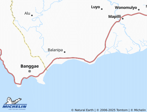 MICHELIN Galung Tulu map - ViaMichelin