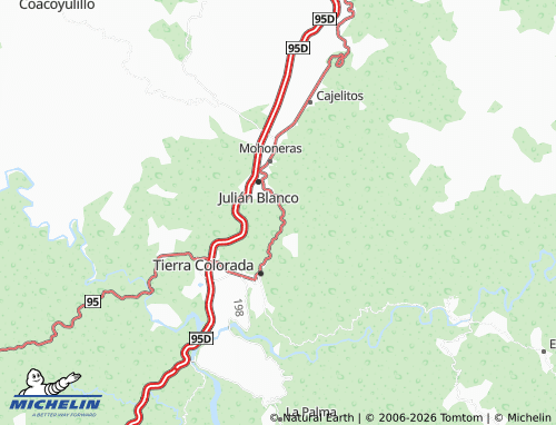 Mappa MICHELIN Carrizal de La Vía - ViaMichelin