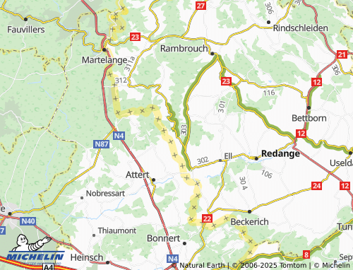 MICHELIN-Landkarte Kleinelcheroth - ViaMichelin