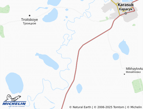 MICHELIN Rasskazovo map - ViaMichelin