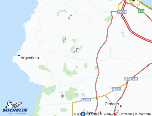MICHELIN La Corte map - ViaMichelin