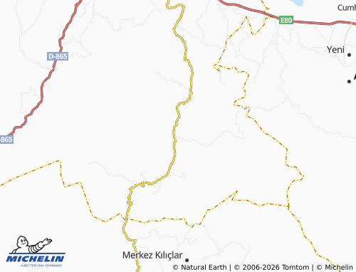 Mappa MICHELIN Eski Toprak - ViaMichelin