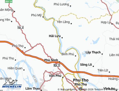 Mapa MICHELIN Tiên Du - ViaMichelin