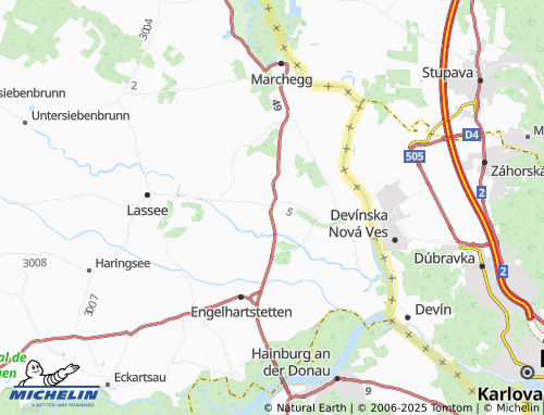 Carte MICHELIN Groißenbrunn - ViaMichelin