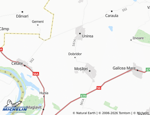 Carte MICHELIN Dobridor - ViaMichelin