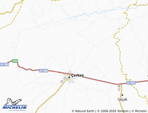 MICHELIN Şeyhdoğan map - ViaMichelin