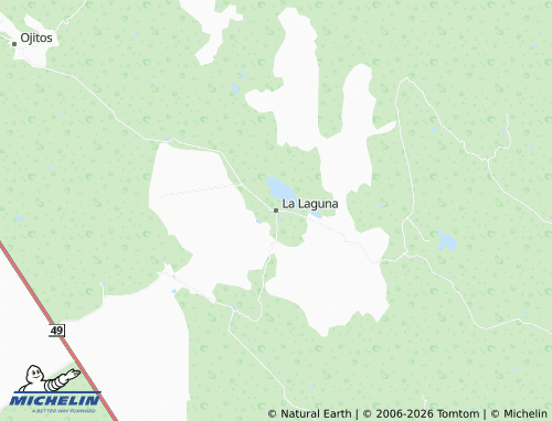 MICHELIN La Laguna map - ViaMichelin