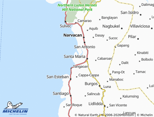 MICHELIN Lingsat map - ViaMichelin