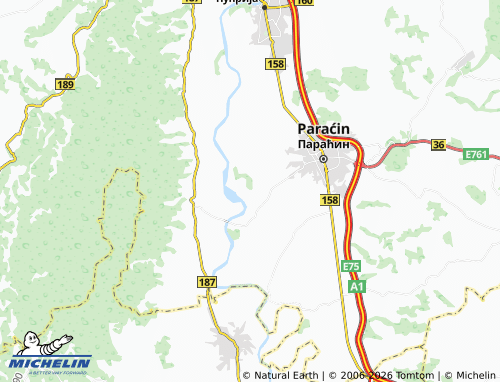 Carte MICHELIN Šavac - ViaMichelin