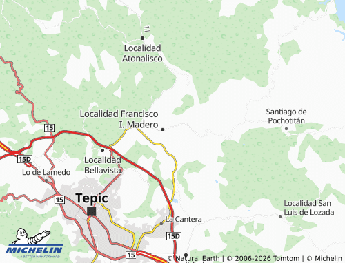 Mapa MICHELIN La Bendición - ViaMichelin