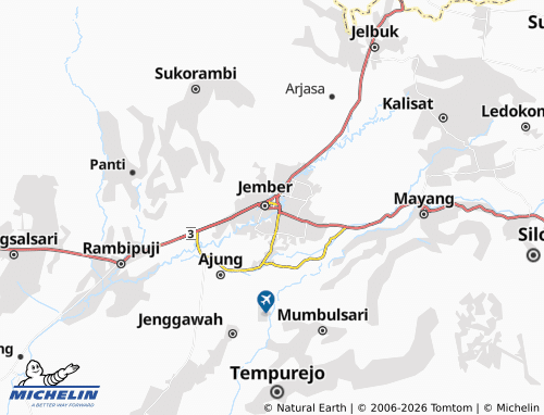 Mapa MICHELIN Kepatihan - ViaMichelin