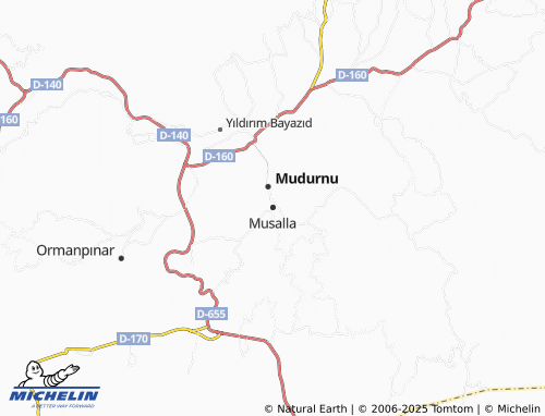 MICHELIN Musalla map - ViaMichelin