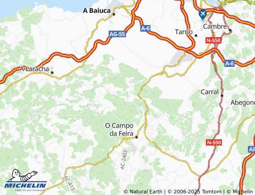 MICHELIN Boimir map - ViaMichelin