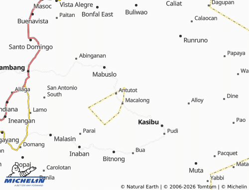 MICHELIN Cordon map - ViaMichelin