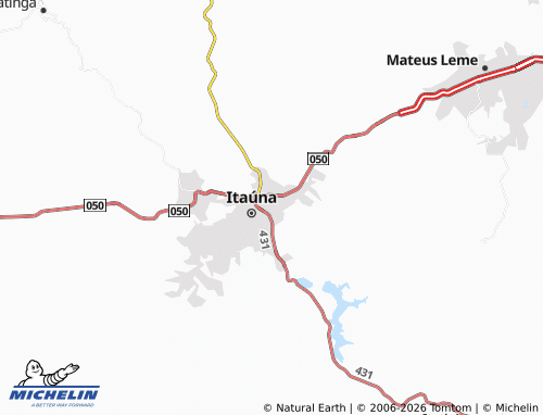Mapa MICHELIN Padre Eustáquio - ViaMichelin