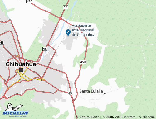 Mapa MICHELIN Punta Oriente Etapa I - ViaMichelin