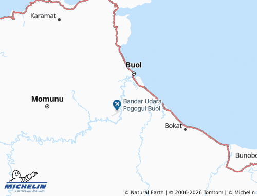 MICHELIN Guamonial map - ViaMichelin