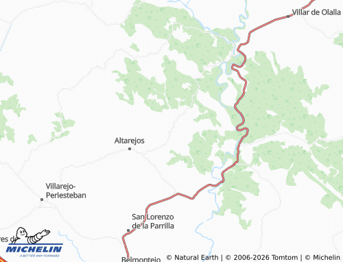 MICHELIN Fresneda de Altarejos map - ViaMichelin