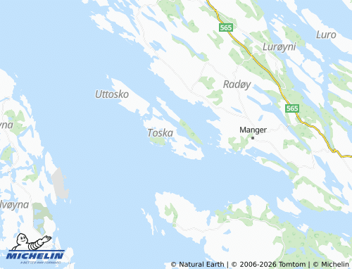 Mapa MICHELIN Toska - ViaMichelin