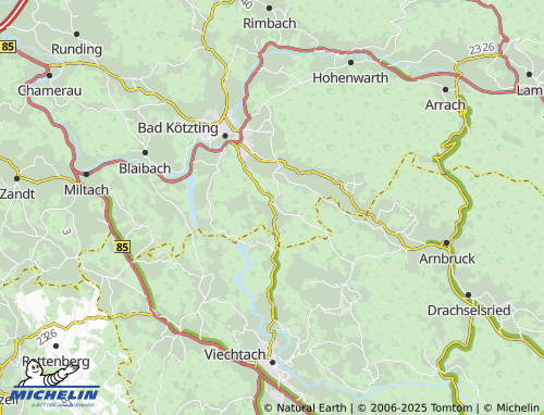 MICHELIN-Landkarte Wettzell - ViaMichelin
