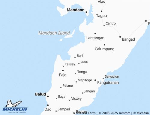 MICHELIN-Landkarte Buri - ViaMichelin