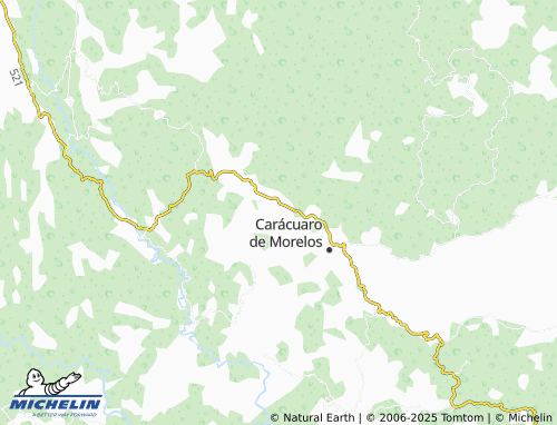 MICHELIN Las Flores, del Panteón map - ViaMichelin