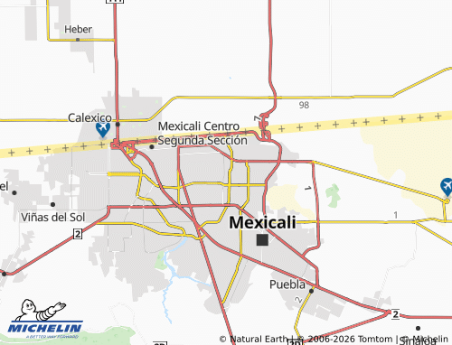MICHELIN El Lienzo map - ViaMichelin