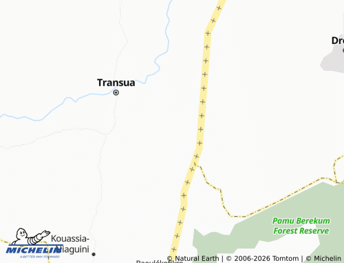 Mapa MICHELIN Boupokro - ViaMichelin