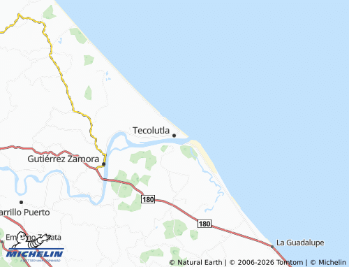 Mapa MICHELIN Emiliano Zapata - ViaMichelin