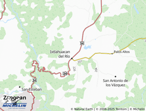 Mappa MICHELIN El Cerro de La Cruz - ViaMichelin