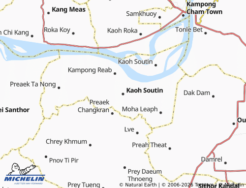 Mapa MICHELIN Kaoh Soutin - ViaMichelin