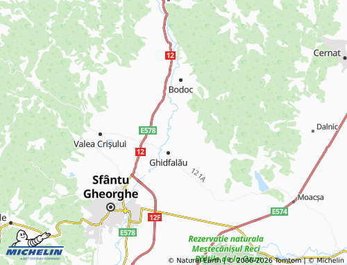 Carte MICHELIN Zoltan - ViaMichelin