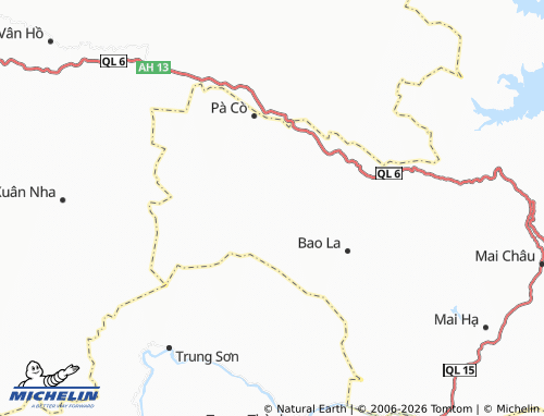 Mapa MICHELIN Cun Pheo - ViaMichelin