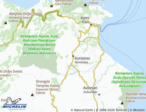 Carte MICHELIN Konistres - ViaMichelin