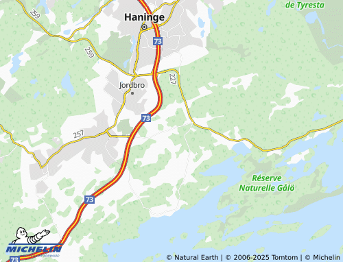 MICHELIN Österhaninge map - ViaMichelin