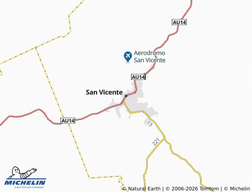 MICHELIN-Landkarte San Vicente - ViaMichelin
