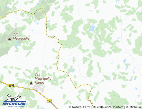 MICHELIN Pašilė map - ViaMichelin