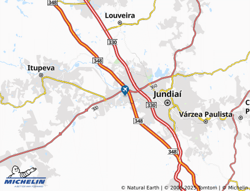 MICHELIN Aeroporto map - ViaMichelin