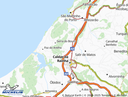 Kaart MICHELIN Campo - ViaMichelin
